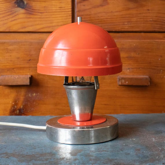 Vintage Space Age Mushroom Table Lamp