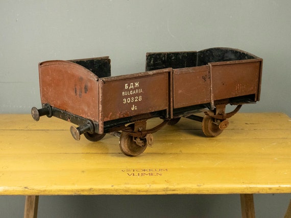Vintage Bulgarian Train Wagon Display Model