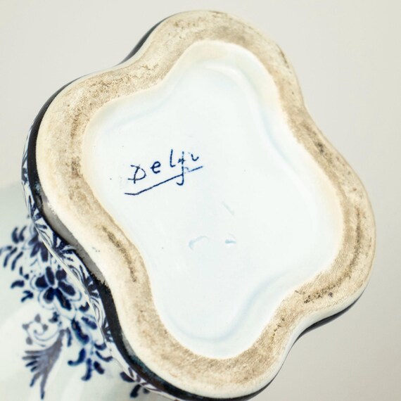 ヴィンテージ ファゾレット磁器花瓶 デルフト オランダ - Etsy 日本