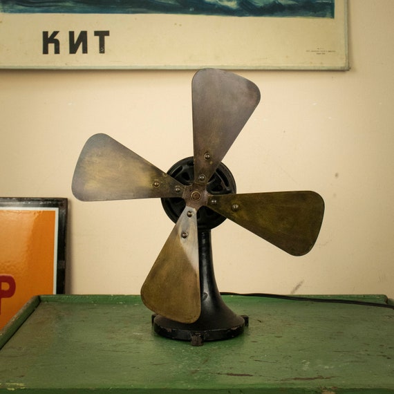 1930s Vintage German Ventilator, Steampunk Fan