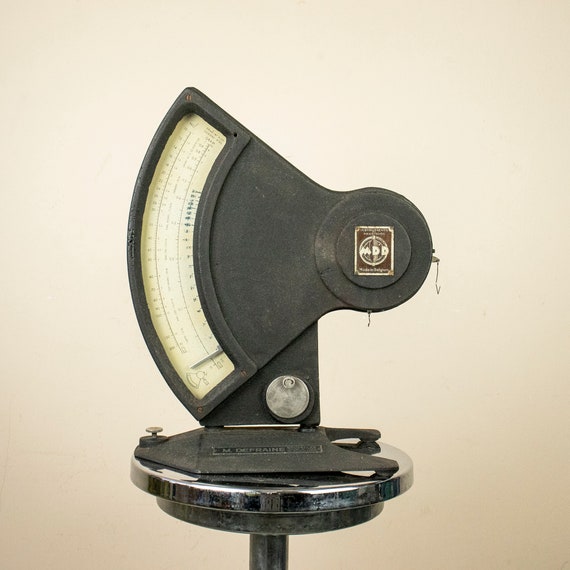 Vintage Belgian MDD Textile Industry Scale