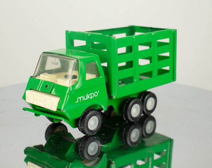 Vintage Bulgarian  Toy Truck, MIR Razgrad 1980s Toy Truck