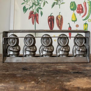 Vintage Eskimo Chocolate Mold