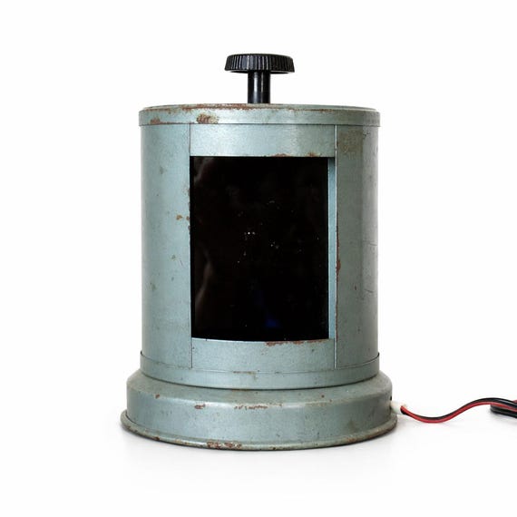 Vintage Marine Navigation Lamp, Nautical Industrial Decor