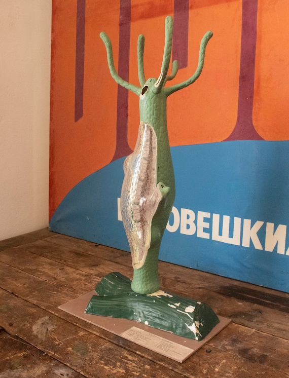 Vintage Celluloid Anatomy Model of a Hydra