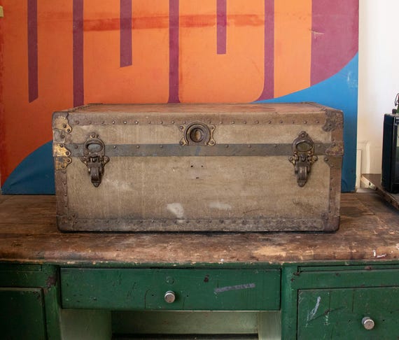 Antique Bulgarian Travel Case