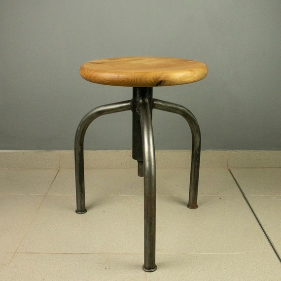 Industrial Swivel Chair, Adjustable Swivel Chair