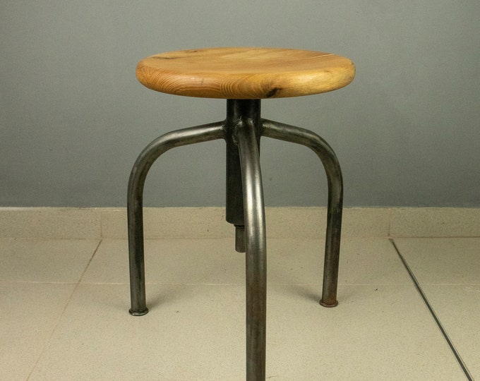 Industrial Swivel Chair, Adjustable Swivel Chair