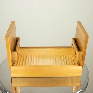 Scatola di sigarette in legno vintage