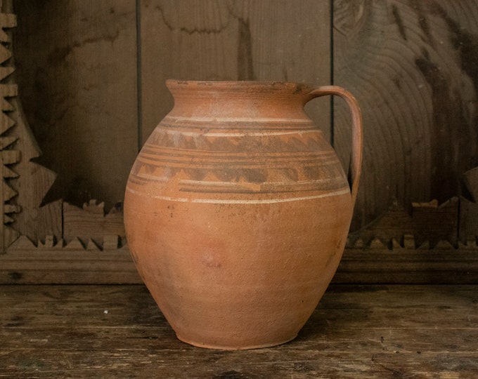 Vintage Romanian Earthenware Pot