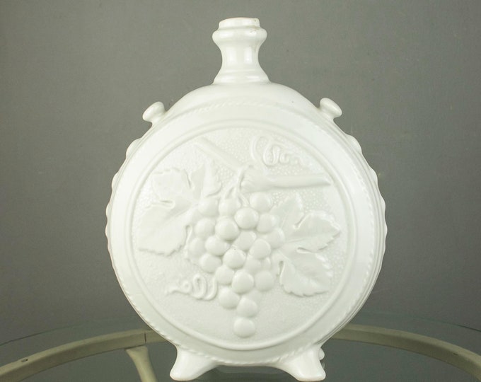 Vintage Porcelain Wine Bottle