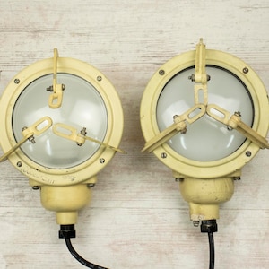 Peculiar Vintage USSR Boat Lamp