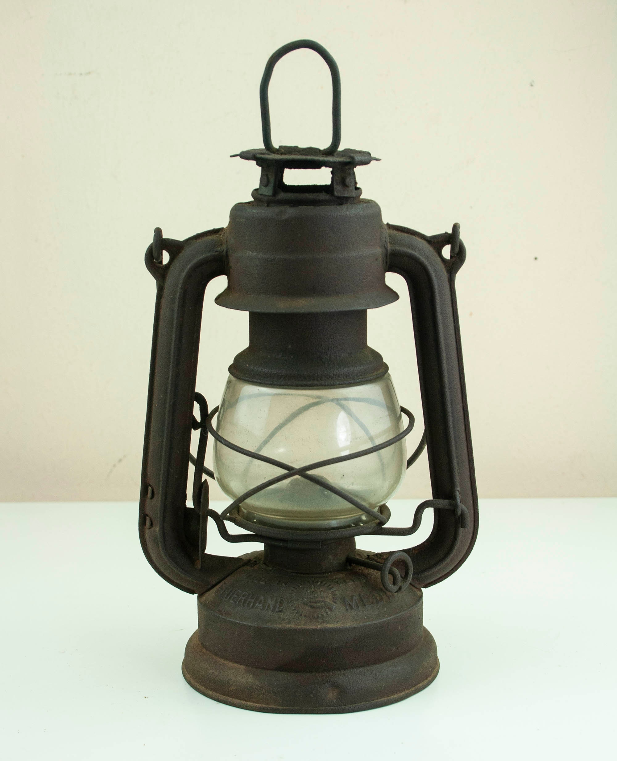 Electric Lantern Table Lamp//rust Patina Hand Finish by JRK LTD