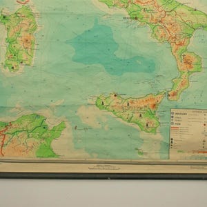 Vintage Physical Map Of The Apennine Peninsula 1959 Etsy Il 300x300.6443019361 55l0