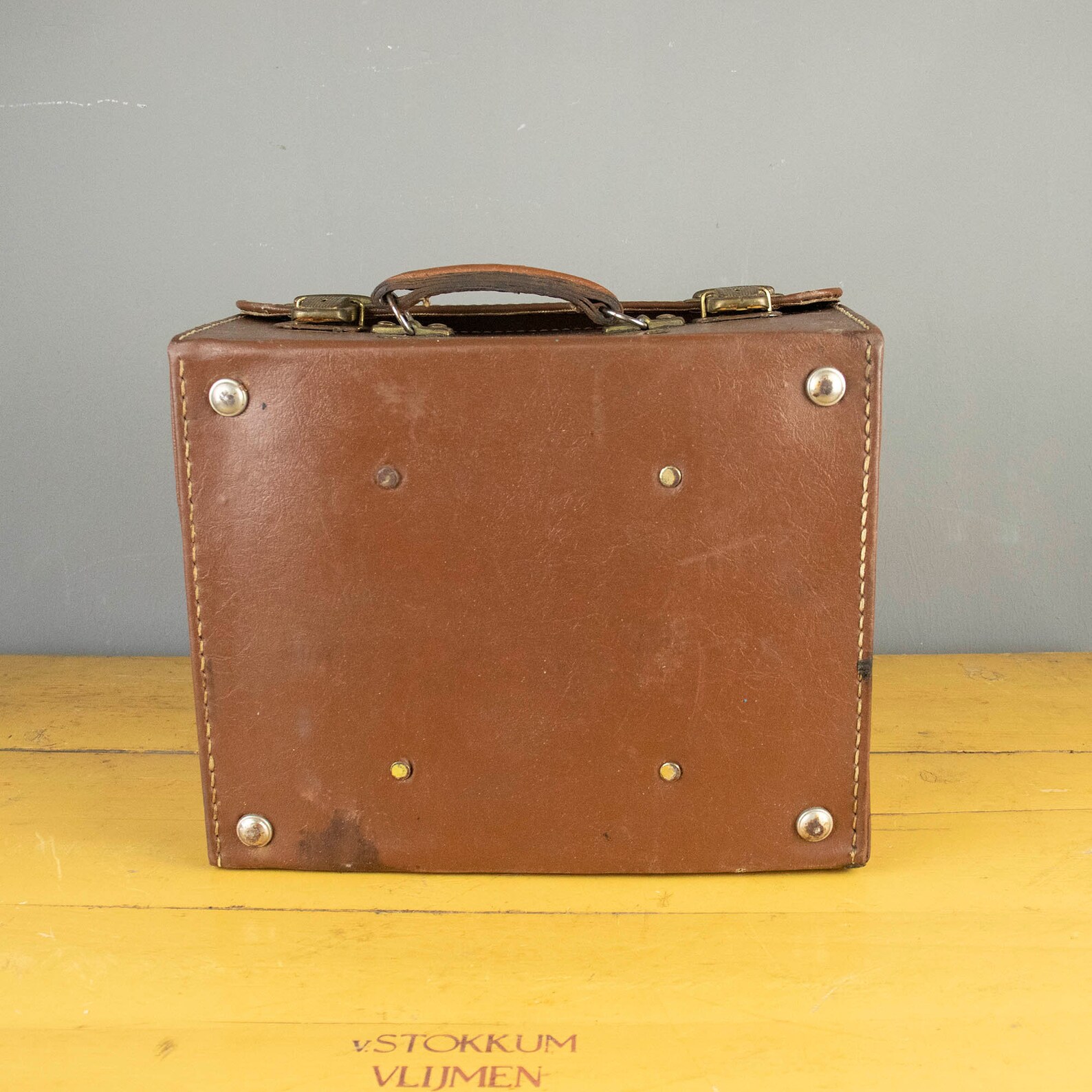 Vintage Doctor's Briefcase With a Red Cross Etsy