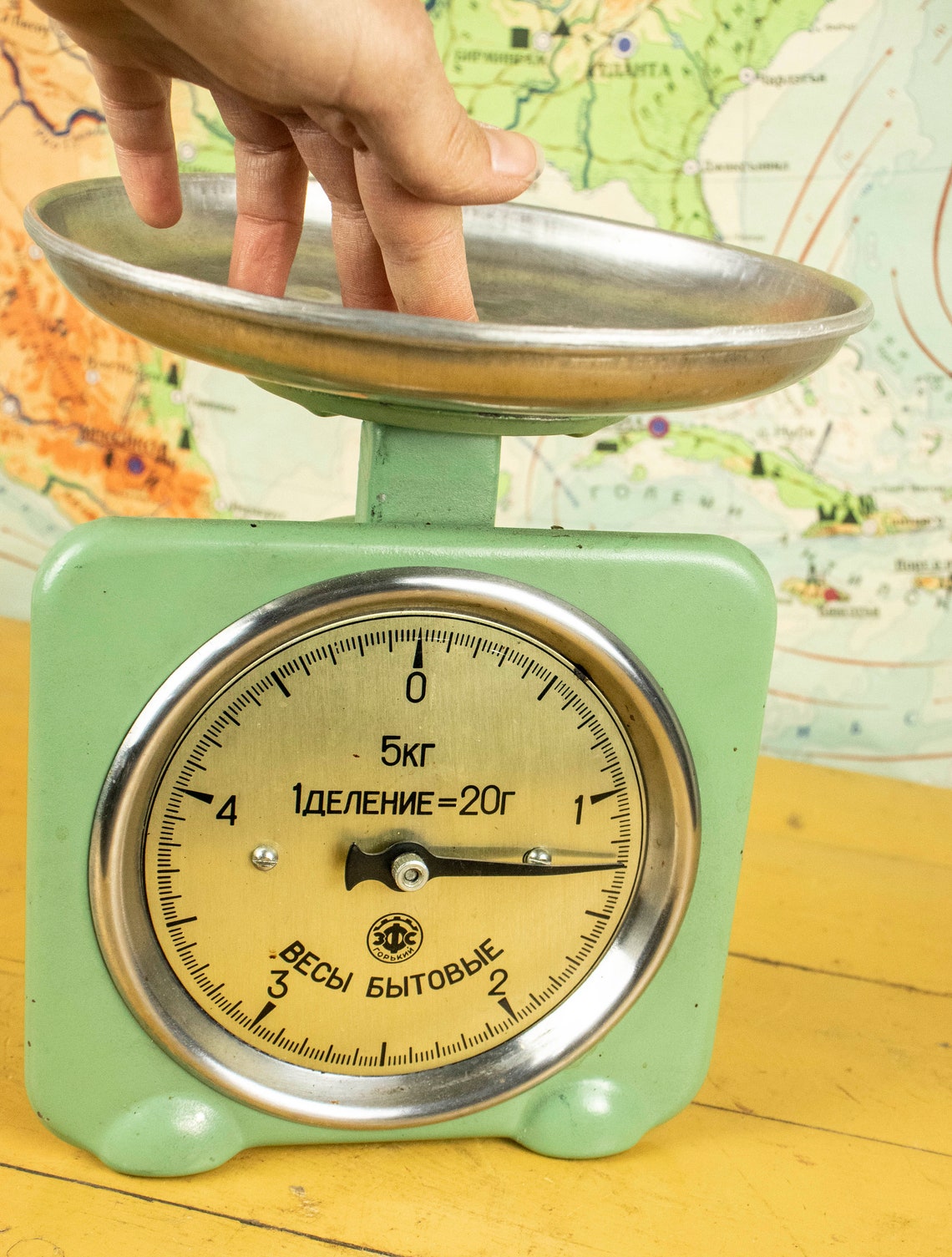 Vintage Russian Kitchen Scale Vintage '70s Kitchen Scale Etsy