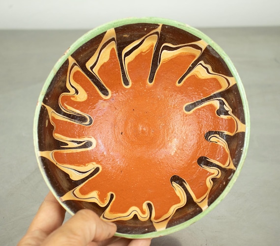 Vintage Bulgarian Studio Pottery Bowl