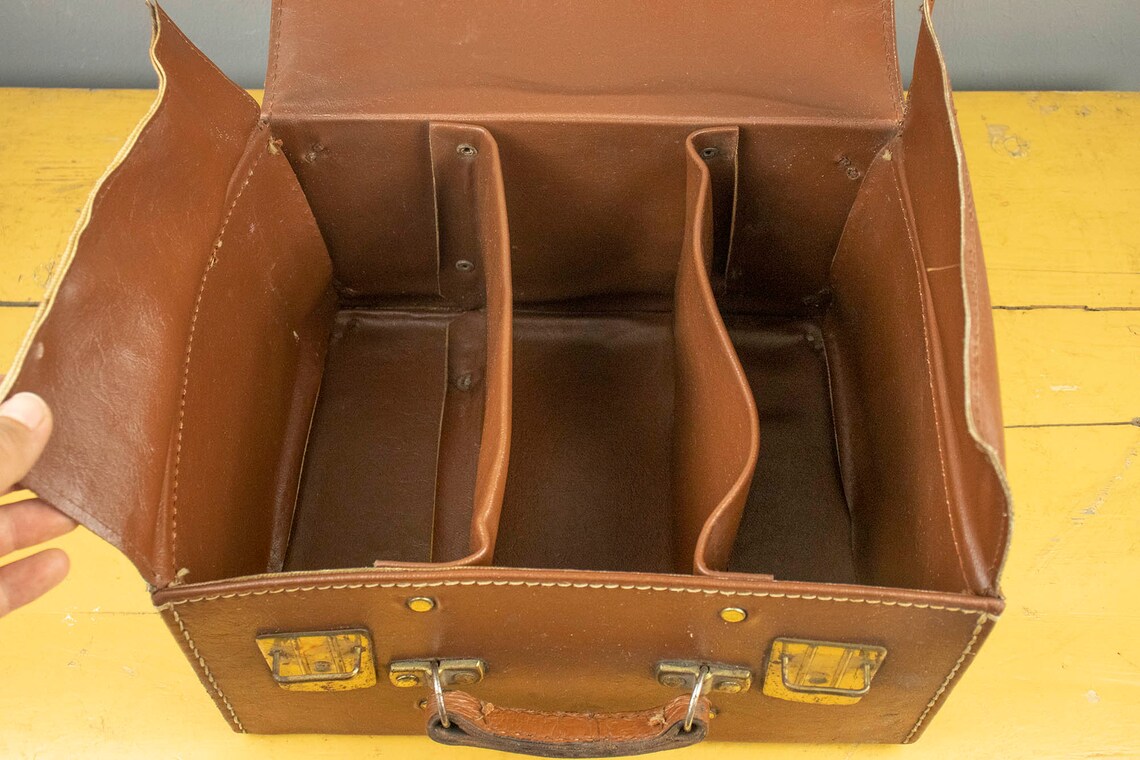 Vintage Doctor's Briefcase With a Red Cross Etsy