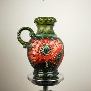 Scheurich W. Germany Vase, Vintage West German Pottery Scheurich W. Germany Vase, Vintage West German Pottery