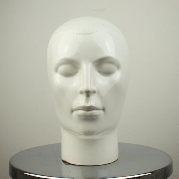 Vintage Porcelain Mannequin Head