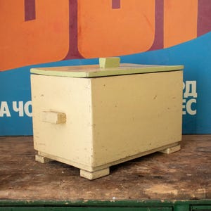 Vintage Hungarian Shoe Shine Chest