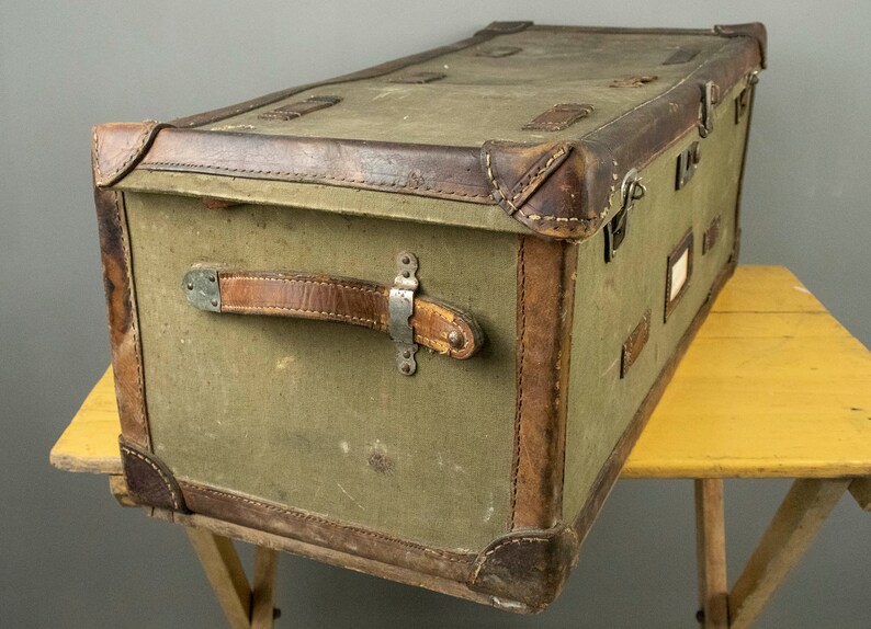 Vintage Travel Luggage Case Etsy