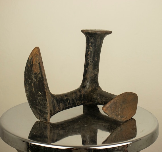 Vintage Bulgarian Cast Iron Shoemaking Anvil
