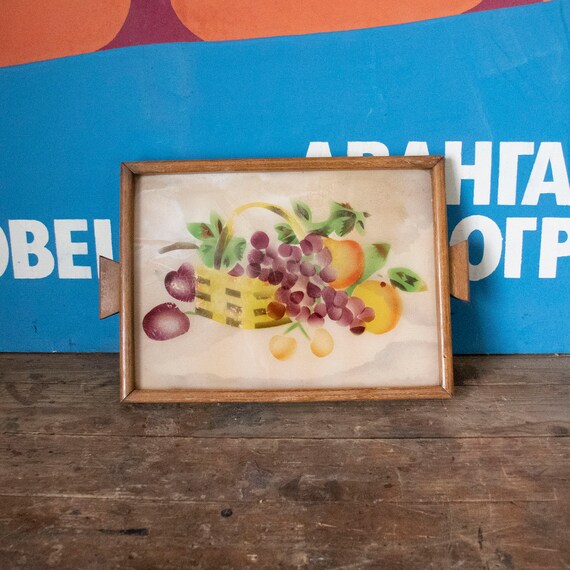 Small Handmade Vintage Serving Tray