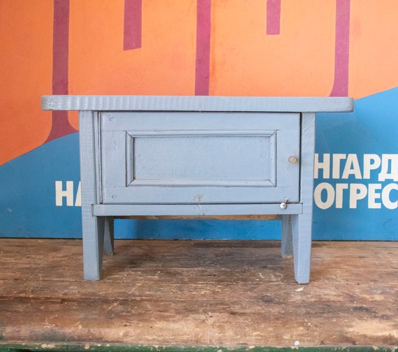 Vintage Farmhouse Shoe Cabinet