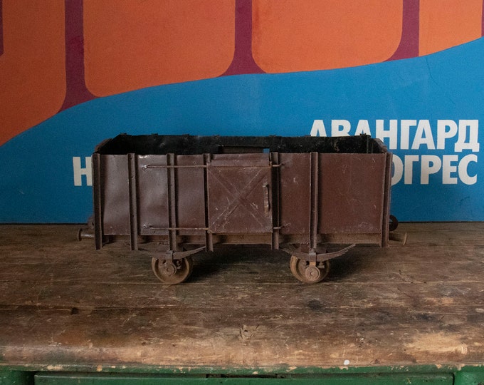 Large Vintage Train Wagon Display Model