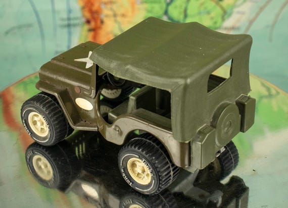 Vintage 1970s Tonka Military Jeep - Etsy