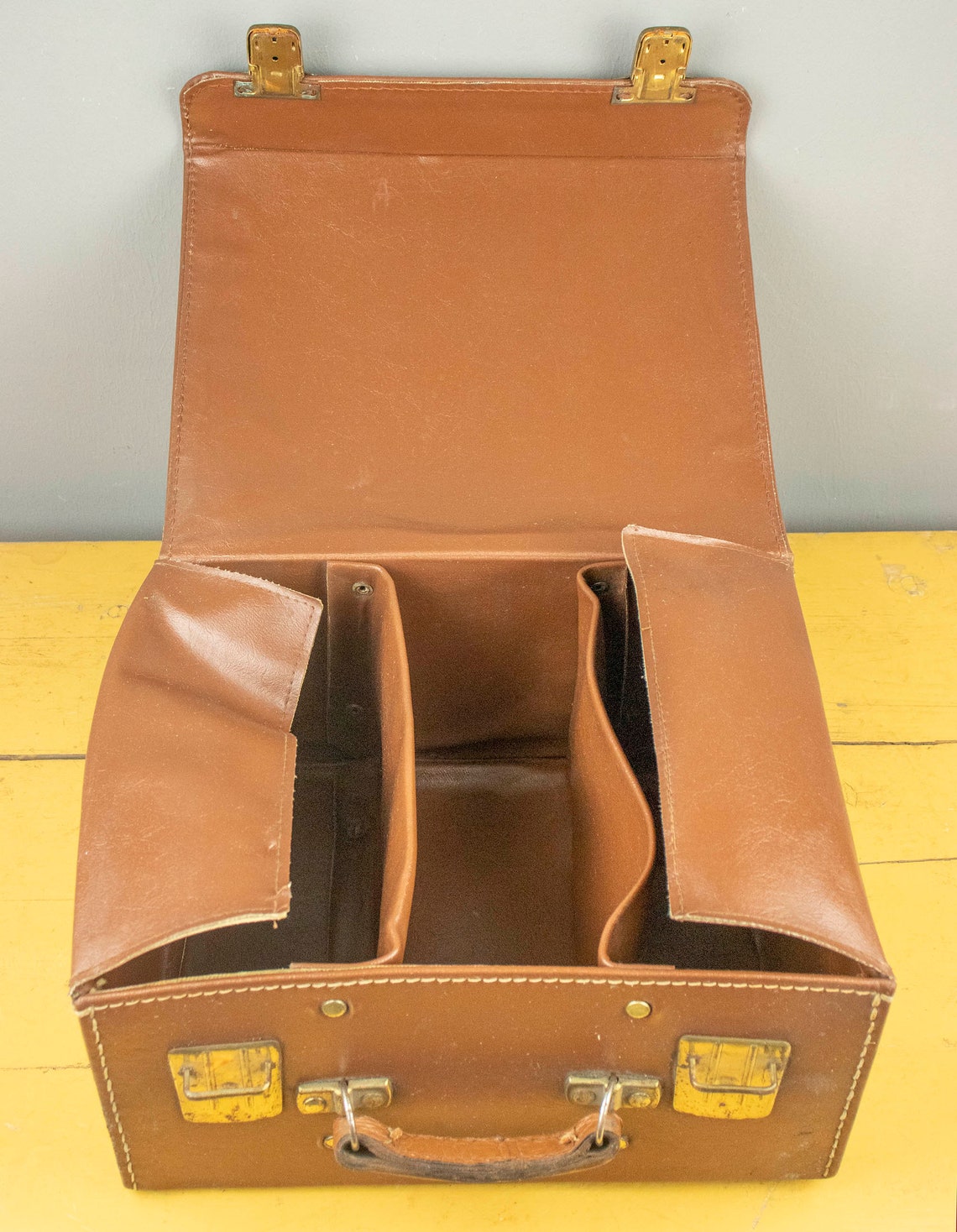 Vintage Doctor's Briefcase With a Red Cross Etsy