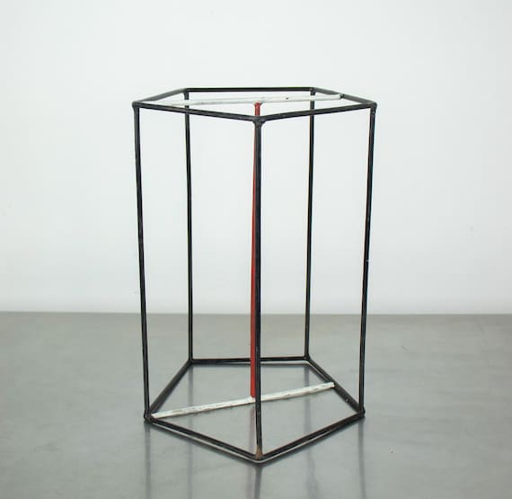 Vintage Geometric Teaching Model – Mathematical Polyhedron Wireframe
