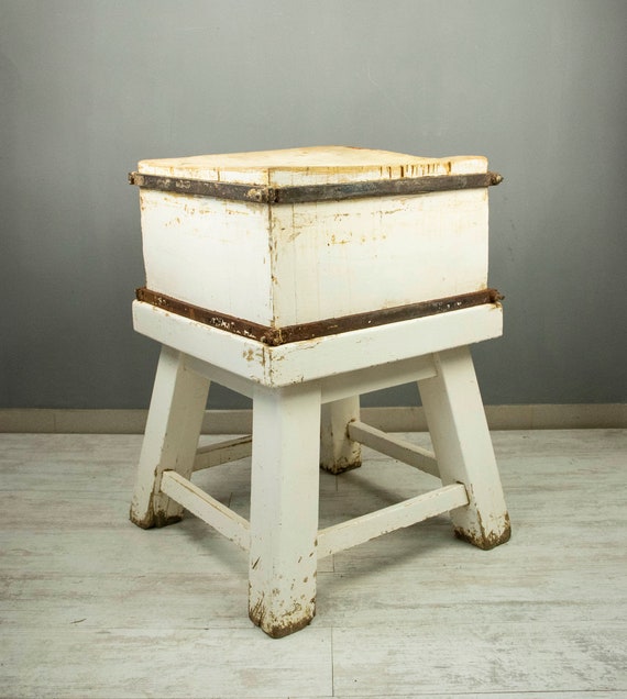 Vintage Hungarian Butchers Block
