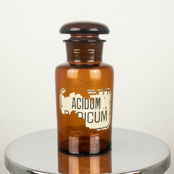 Large Vintage Apothecary Jar