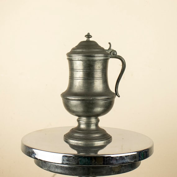 Vintage Pewter Jug Made in Portugal