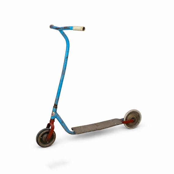 Vintage Push Scooter 1980s
