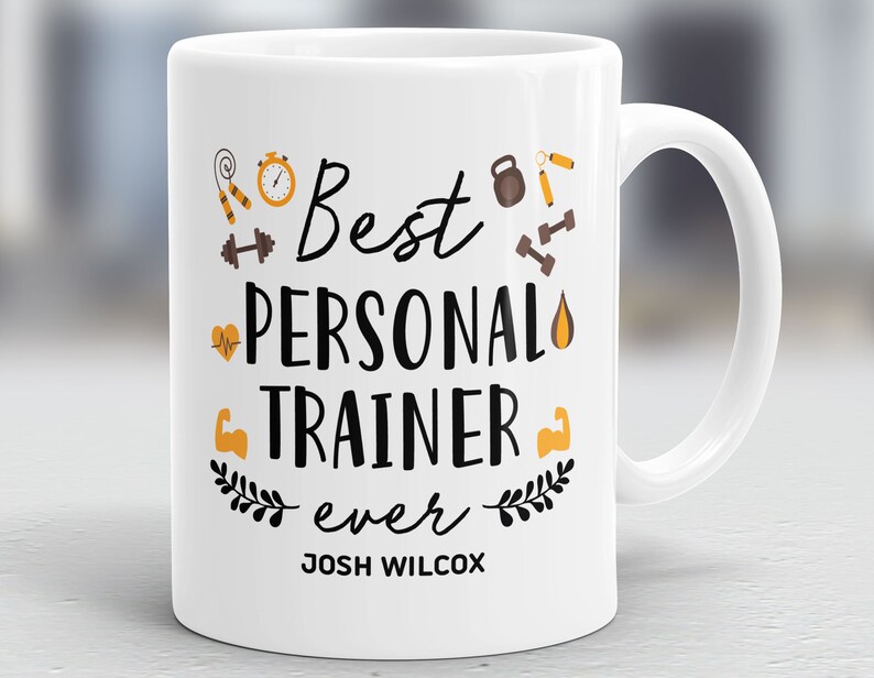 Personalized Personal Trainer Mug Gift for Personal Trainer Etsy