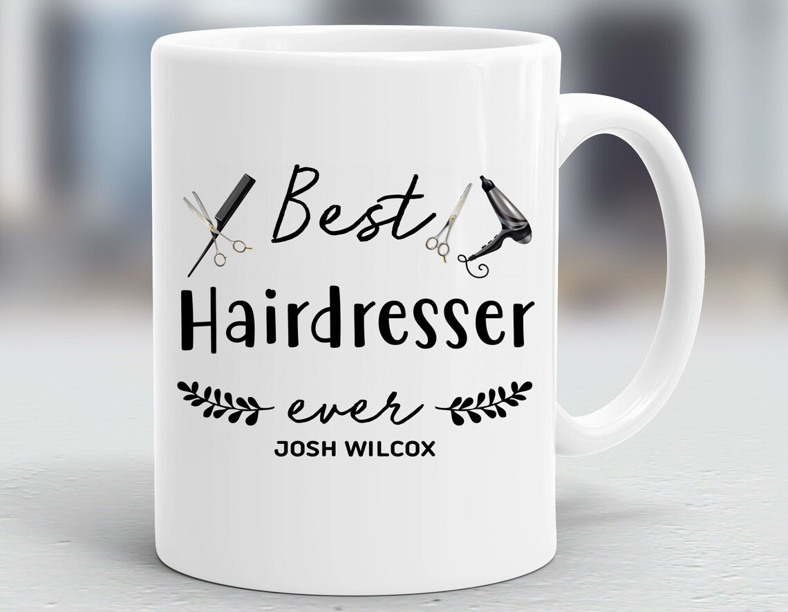 Personalized Hairdresser Mug Hairdresser Gift Gift Ideas for Etsy
