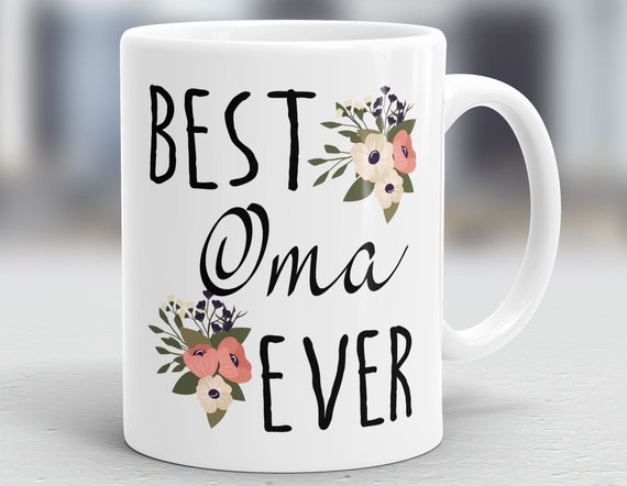 Meilleure Tasse Oma Ever Cadeau Pour Oma Nouvelle Etsy