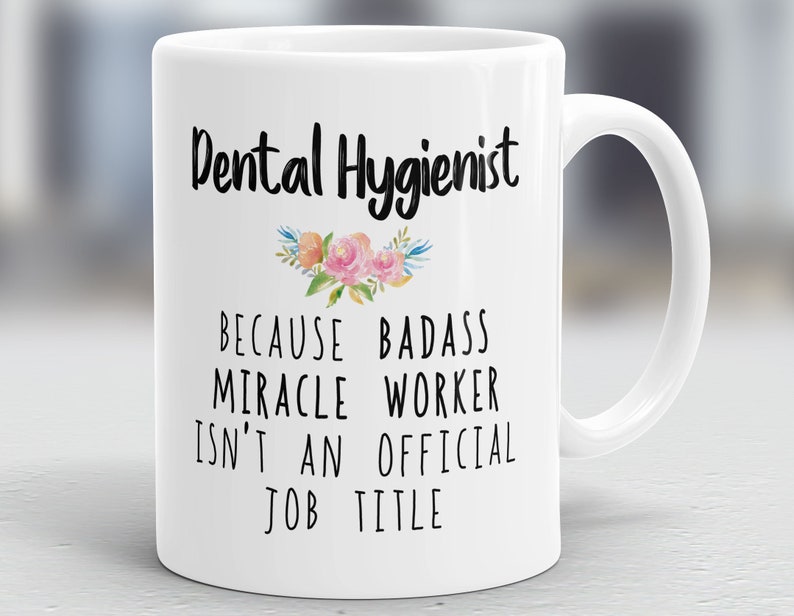 Dental Hygienist Mug Gift For Dental Hygienist Dental Etsy