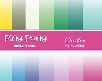 Ombre Papers imagenes Digitales Digital scrapbooking