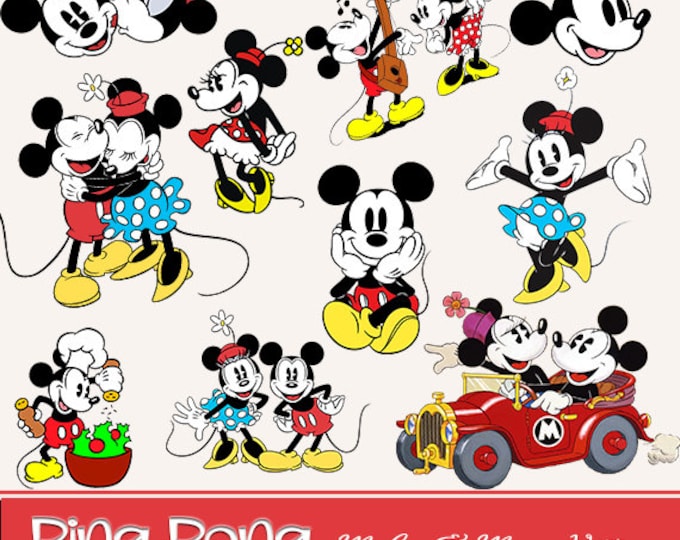 Minnie Mickey Vintage Png Digital Images Etsy Minnie Mickey Vintage Png Digital Images Etsy