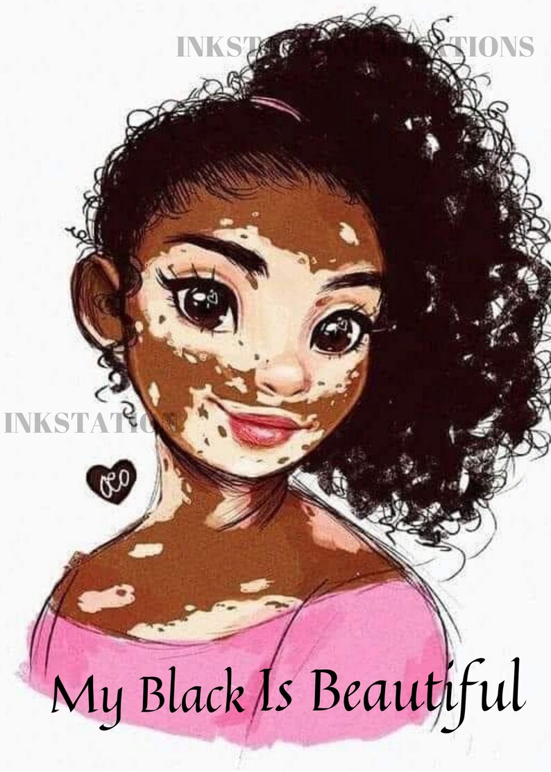 My Black is Beautiful Printable Digital Download black Girl Etsy