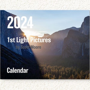 2024 1st Light Pictures Landscape Calendar
