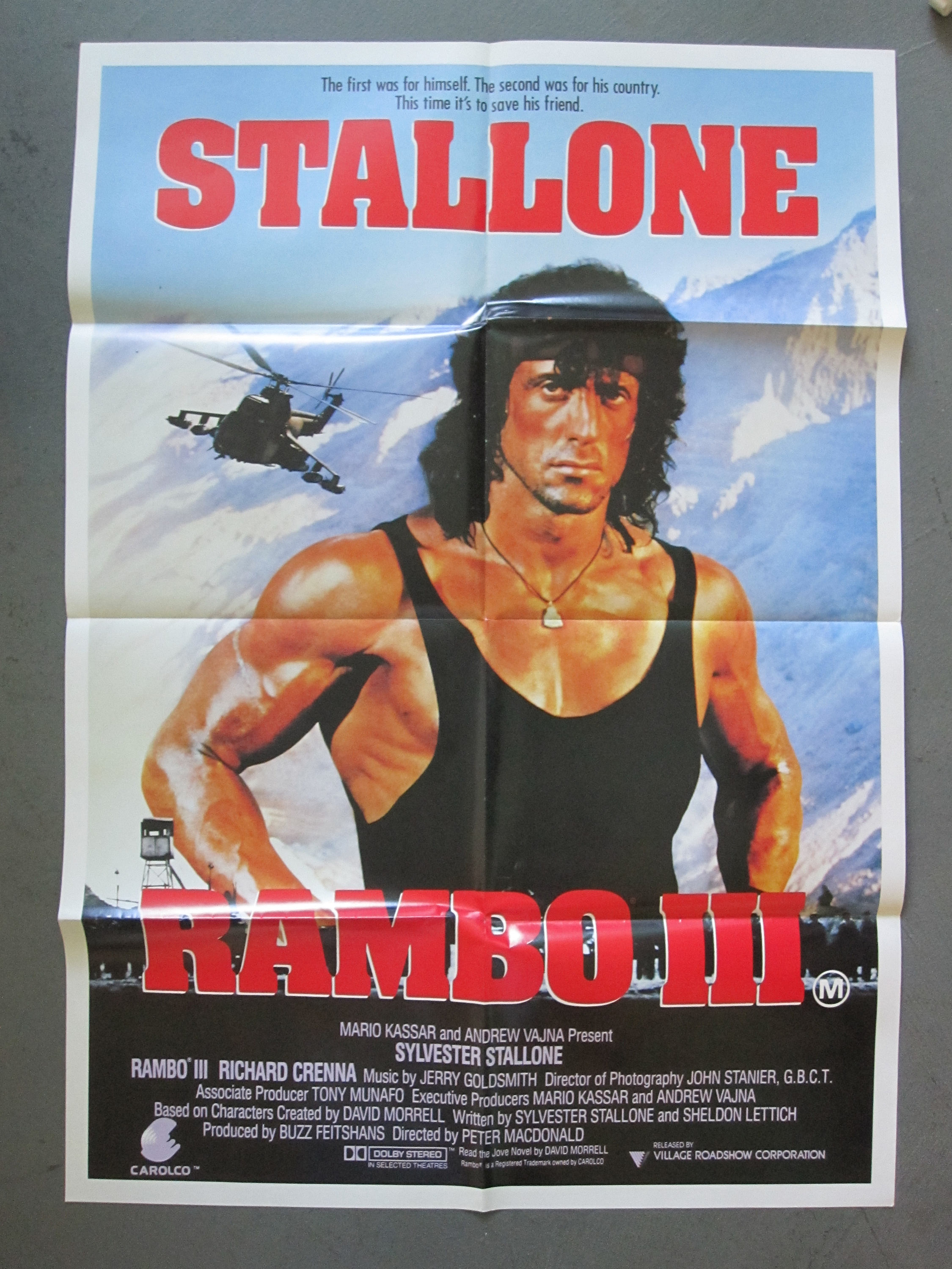 Rambo 3 Poster