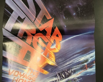 Star Trek IV: The Voyage Home - Daybill Mini Poster - Roddenberry - Shatner - Nimoy