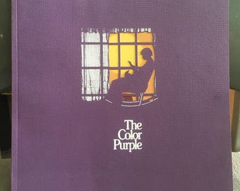 The Color Purple - Photo Album / Production Book - Color - Whoopi Goldberg - Danny Glover - Steven Spielberg