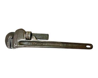 Ridgid 14” Pipe Wrench The Ridge Tool Co Elyria OH USA Patent # 1727623