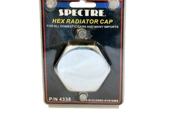 Spectre Ind. Hex Radiator Cap P/N 4338 Sealed 14-18 Lb Closed Systems Vtg 1998